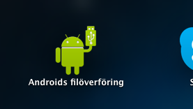 Android filöverföring